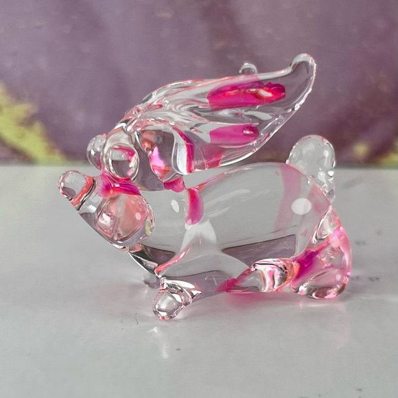 Miniature Glass Rabbit - Picture 5 of 11